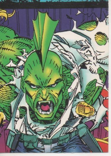 Cromo E003227: Trading Card. The Savage Dragon, nº 11 Goal