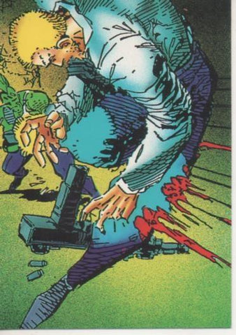 Cromo E003254: Trading Card. The Savage Dragon, nº 52 Wounded