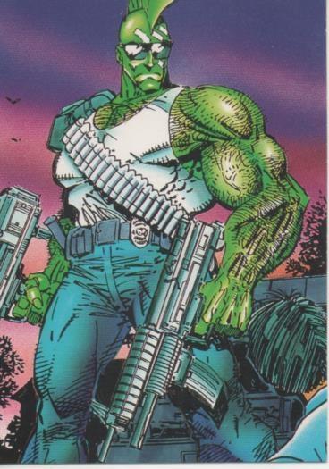 Cromo E003251: Trading Card. The Savage Dragon, nº 47 Loaded