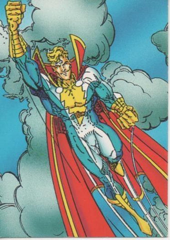 Cromo E003247: Trading Card. The Savage Dragon, nº 43 News Flash