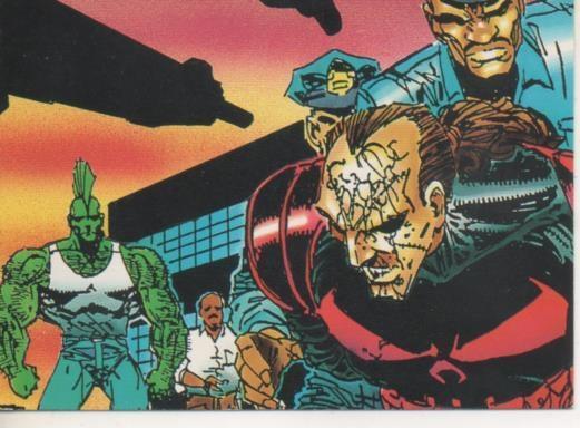 Cromo E003245: Trading Card. The Savage Dragon, nº 41 Threats