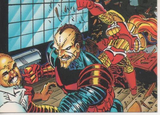 Cromo E003244: Trading Card. The Savage Dragon, nº 38 Trouble
