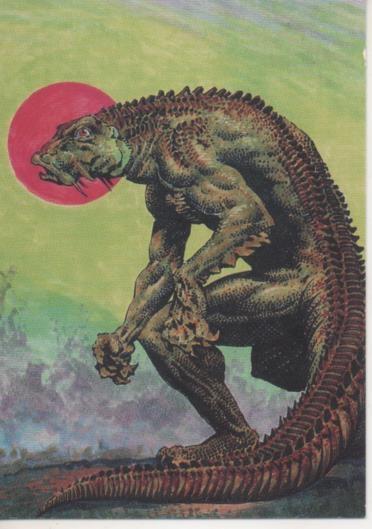 Cromo E003199: Trading Card, Master of the Macabre, nº 69 Under Ditant Moons