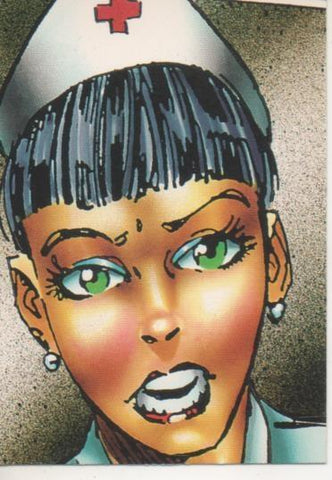 Cromo E003242: Trading Card. The Savage Dragon, nº 34 Name-Calling