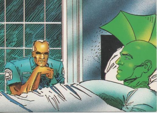 Cromo E003240: Trading Card. The Savage Dragon, nº 31 Q & A