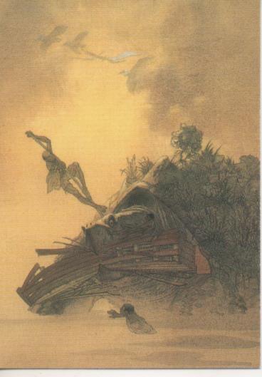 Cromo E003198: Trading Card, Master of the Macabre, nº 68 Loggerhead