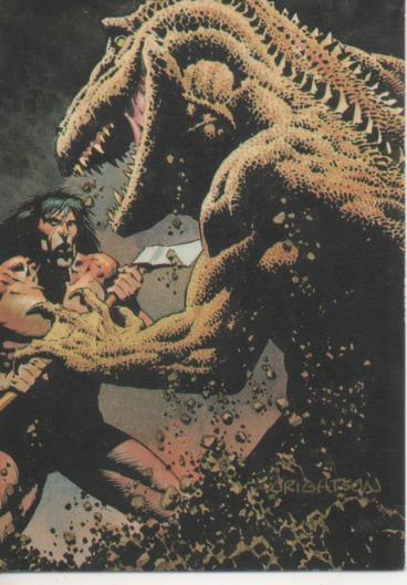 Cromo E003196: Trading Card, Master of the Macabre, nº 65 The Quagmire