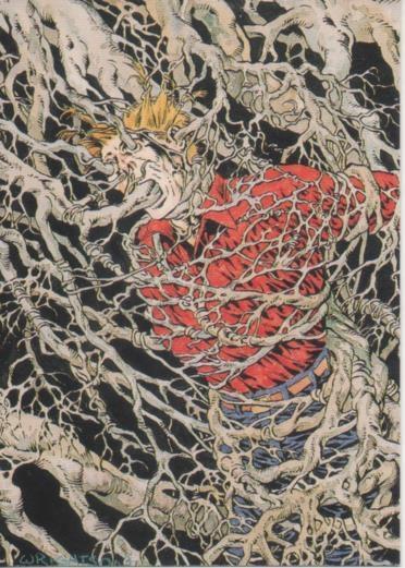 Cromo E003161: Trading Card, Master of the Macabre, nº 17 Taproot