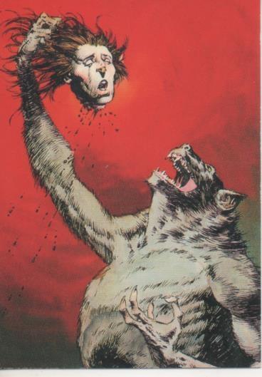 Cromo E003158: Trading Card, Master of the Macabre, nº 14 The Prize