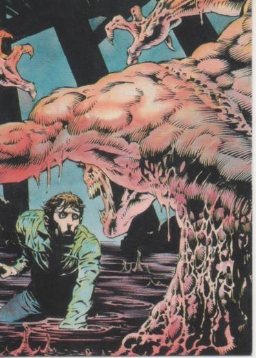 Cromo E003156: Trading Card, Master of the Macabre, nº 12 Mudslide