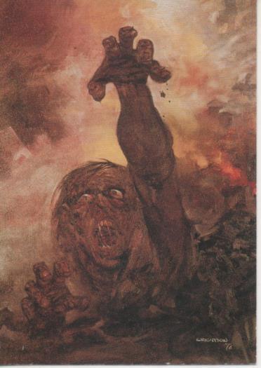 Cromo E003152: Trading Card, Master of the Macabre, nº 6, The Premature Burial