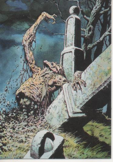 Cromo E003149: Trading Card, Master of the Macabre, nº 3 Resurrection