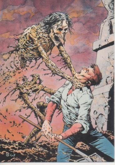Cromo E003148: Trading Card, Master of the Macabre, nº 2 Foul Harest