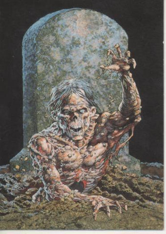 Cromo E003147: Trading Card, Master of the Macabre, nº 1 Lazarus Syndrome