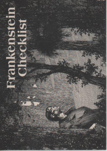 Cromo E003144: Trading Card, Frankenstein Checklist