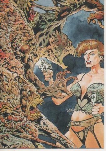 Cromo E003167: Trading Card, Master of the Macabre, nº 25 Exterminatrix