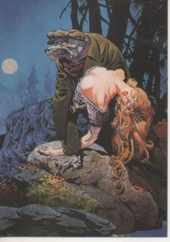 Cromo E003169: Trading Card, Master of the Macabre, nº 27 Night's End