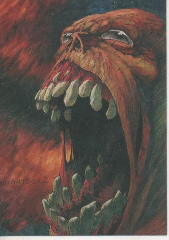 Cromo E003193: Trading Card, Master of the Macabre, nº 60 Technicolor Yawn