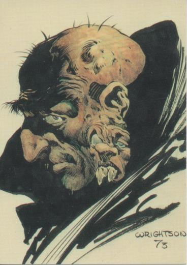 Cromo E003191: Trading Card, Master of the Macabre, nº 56 Ramone and Escamillo