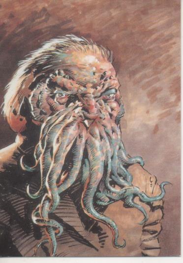 Cromo E003190: Trading Card, Master of the Macabre, nº 55 Gesundheit