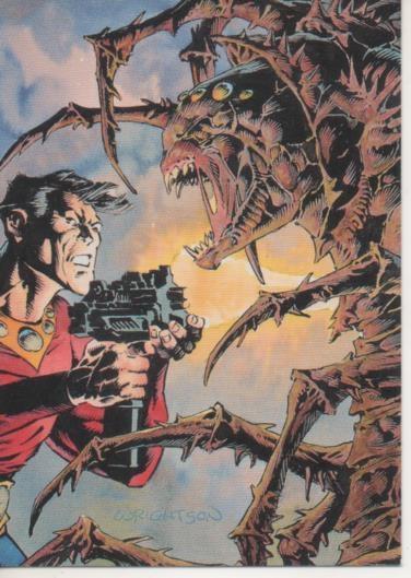 Cromo E003184: Trading Card, Master of the Macabre, nº 49 Exterminator