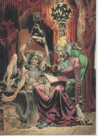 Cromo E003179: Trading Card, Master of the Macabre, nº 42 Badtime Stories