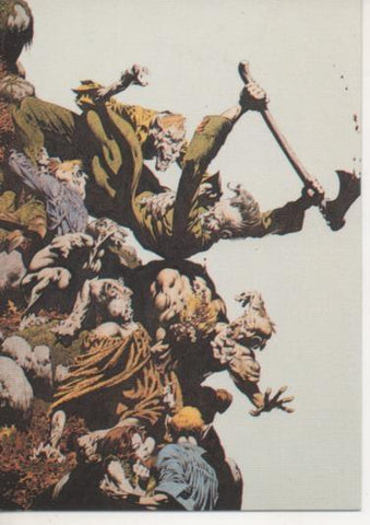 Cromo E003178: Trading Card, Master of the Macabre, nº 40 Freaks