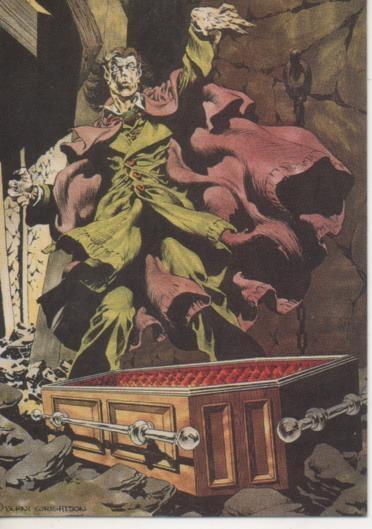 Cromo E003175: Trading Card, Master of the Macabre, nº 37 Lower Berth