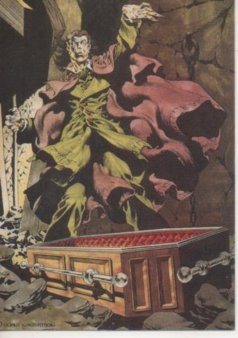 Cromo E003175: Trading Card, Master of the Macabre, nº 37 Lower Berth