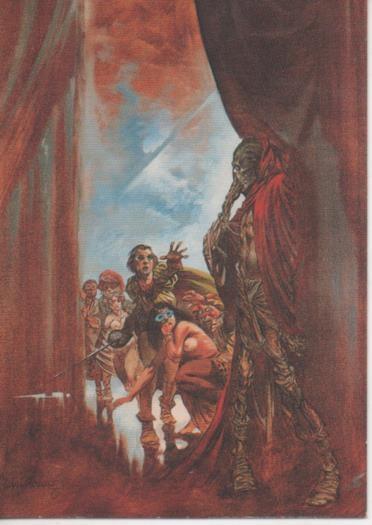 Cromo E003172: Trading Card, Master of the Macabre, nº 32 Masque of the Death