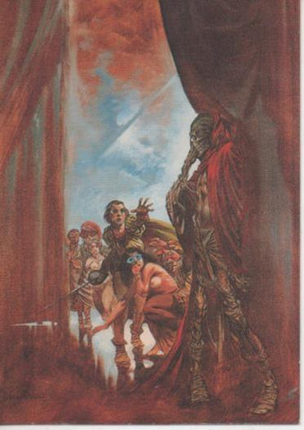 Cromo E003172: Trading Card, Master of the Macabre, nº 32 Masque of the Death