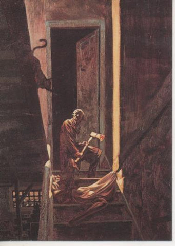 Cromo E003171: Trading Card, Master of the Macabre, nº 31 The Black Cat