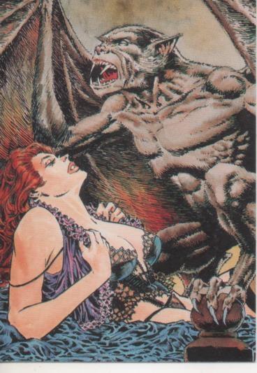 Cromo E003170: Trading Card, Master of the Macabre, nº 28 Unrevokable Invitation