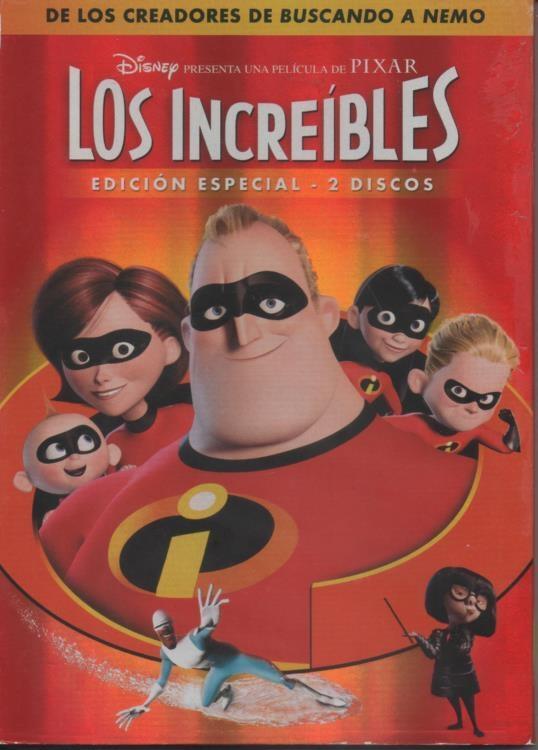 DVD E00345: DVD Los Increibles