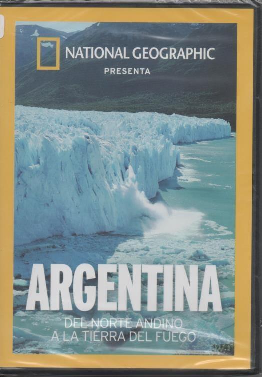 DVD E00340: DVD National Geographic Argentina Del Norte Aldino a la Tierra del Fuego