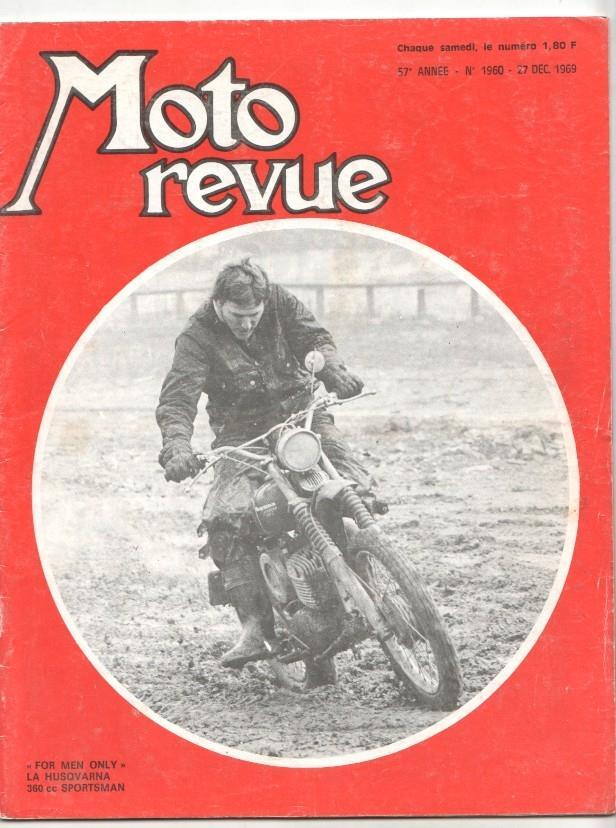 Revista: Moto revue num 1960, 27 dec 1969 - La Husqvarna 360 cc Sportsman