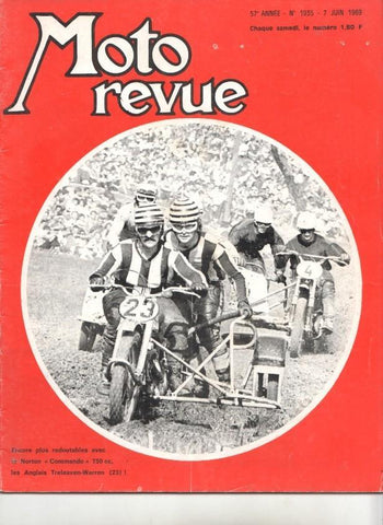 Revista: Moto revue num 1935, 7 juin 1969 - vers la fin du championnat d'Italie