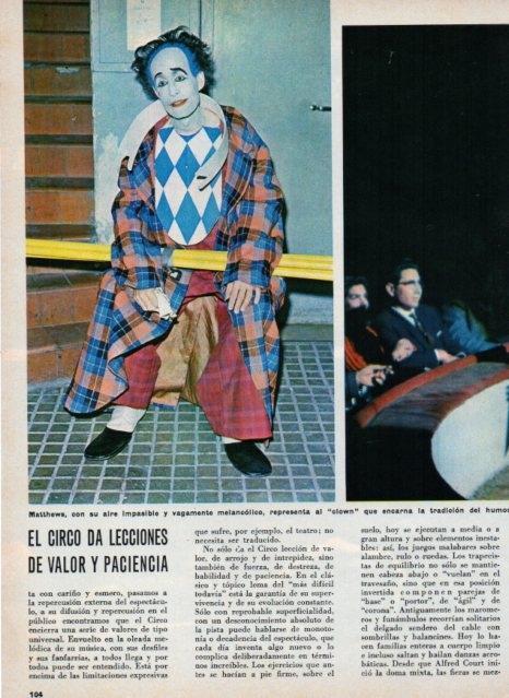 LAMINA V17363: El payaso Mattthews