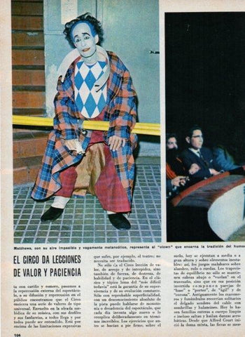 LAMINA V17363: El payaso Mattthews