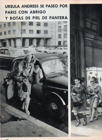 LAMINA V17364: Ursula Andress en Paris