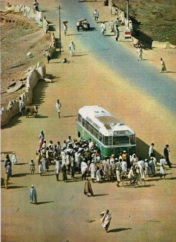 LAMINA V17345: Autobus en Kano, Nigeria