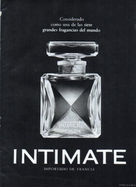 LAMINA V17334: Publicidad Intimate de Revlon