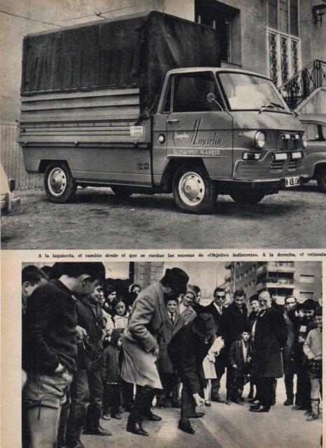 LAMINA V17404: Camion del programa objetivo indiscreto