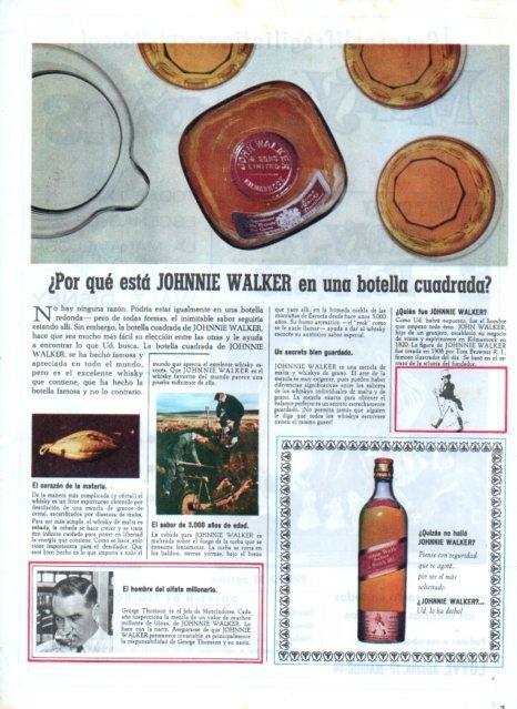 LAMINA V17377: Publicidad Johnnie Walker 