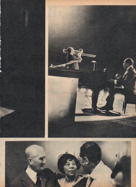 LAMINA V17268: Ella Firzgerald Duke Ellington en la sala Pleyel