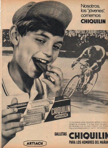 LAMINA V17270: Publicidad galletas Chiquilin de Artiach