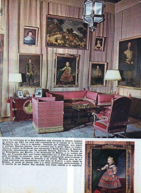 LAMINA V17276: Sala española del Palacio de Liria