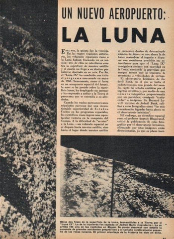 LAMINA V17260: Superficie de la luna