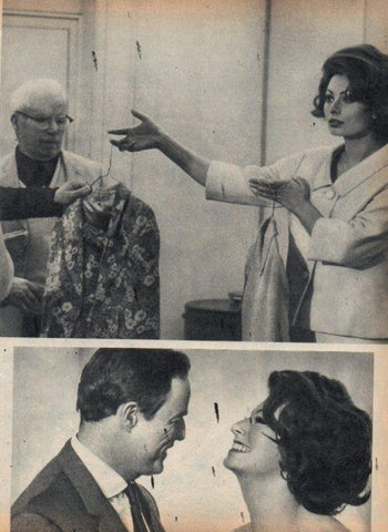 LAMINA V17244: Sofia Loren Marlon Brando y Charles Chaplin