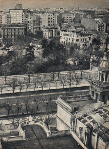 LAMINA V17245: Vista de Madrid